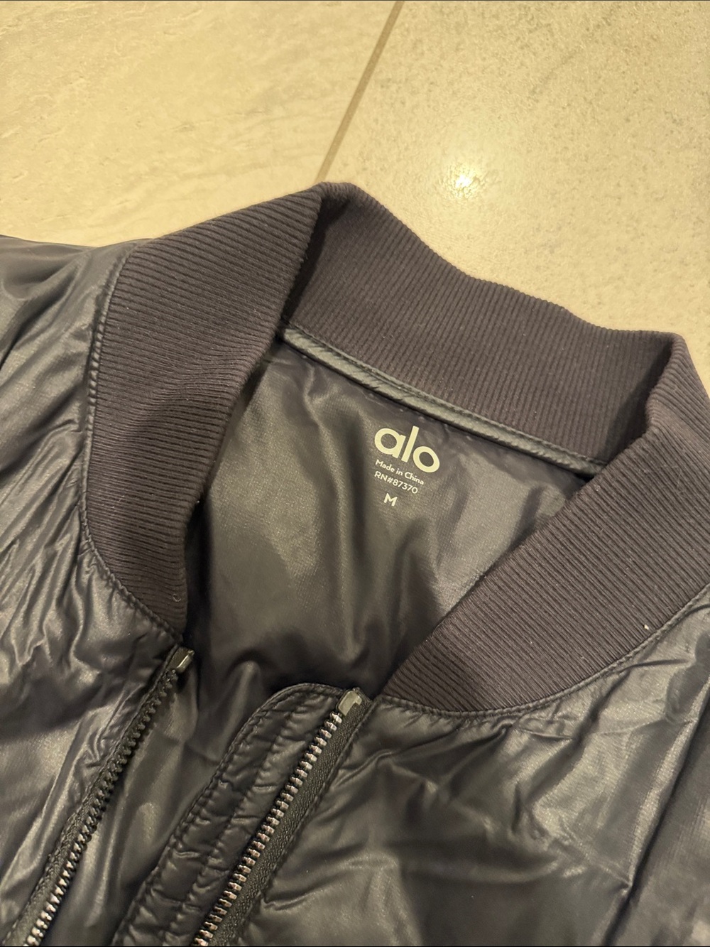 ALO Yoga Bomber Jacket - Picture 2 of 4